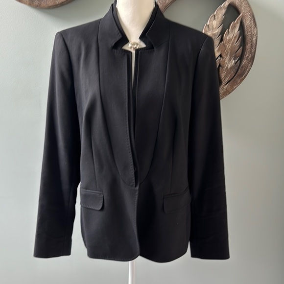 Escada Black Blazer Tailored Fit Professional size 44 - Picture 1 of 9